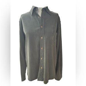Ted Baker Men’s Long Sleeve Shirt-Size S (US) 3 (UK)-Sage Green- Excellent Shape